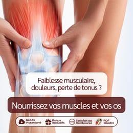 L'alimentation au service des muscles et des os (167 pages illustrées)