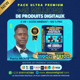 +45 millions de produits digitaux