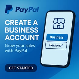 Création des comptes PayPal