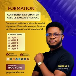 Maîtrise les notions de tonalité, gamme, tempo, tessiture vocale, registre vocal...