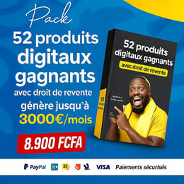 KIT 52 FORMATIONS VIP AVEC DROIT DE REVENTES