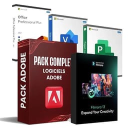 Pack ULTIME: ADOBE 2025 + FILMORA + OFFICE