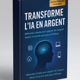 Transforme l’IA en argent — depuis n’importe quel pays d’Afrique.