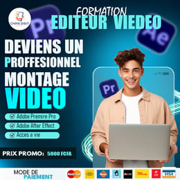 FORMATION COMPLETE  EDITEUR VIDEO : Adobe Première Pro et After Effect