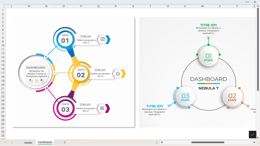 Excel Dashboard Design Conteneur Personnalisé 01