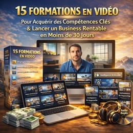 15 Formations Vidéo pour acquérir des compétences clés en 15 jours