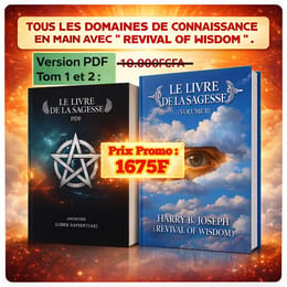 Livre de la sagesse Tom 1 et 2 ( Harry B Joseph