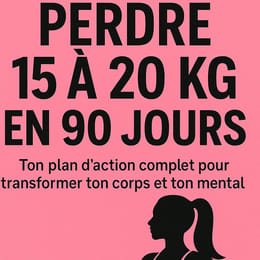 Perdre 15kg à 20kg en 90jours