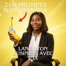 📂 210 Prompts NanoBanana – Lance ton business avec l’IA
