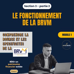 Tout savoir sur le fonctionnement de la BRVM