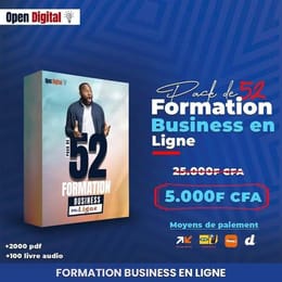 PACK DE 50 FORMATIONS BUSINESS EN LIGNE