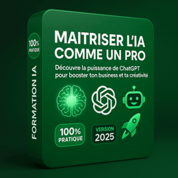 FORMATION en Intelligence Artificielle ( ChatGPT )