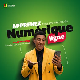 +70 formations complètes en numérique & IA
