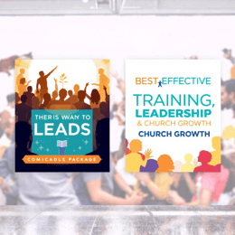 3 Best effective Books,Best Pack For Leadership,Church Growth,Equipment,training'