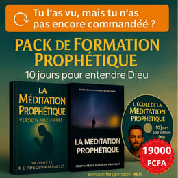 Formation Prophétique Complète - 21 Jours pour Affiner Votre Réception Spirituelle