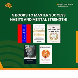 5 BOOKS TO MASTER SUCCESS HABITS AND MENTAL STRENGTH!