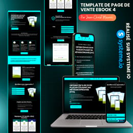 TEMPLATE DE TUNNEL DE VENTE D'EBOOK 4
