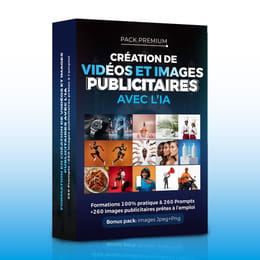 CRÉATION DE VIDÉOS ET IMAGES PUBLICITAIRES AVEC L'IA  & Montage Vidéo