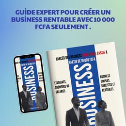 Guide Expert pour Créer un Business Rentable avec 10 000 FCFA Seulement .