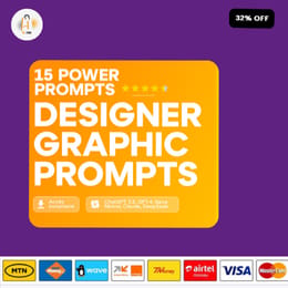 15 POWER PROMPT CREATIFS POUR GRAPHISTE DESIGNER 100% EFFICACES