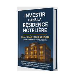 INVESTIR DANS LA RESIDENCE HOTELIERE: les 7 clés pour réussir avant d'y mettre votre argent