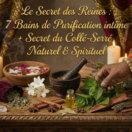 Le Secret des Reines : 7 Bains de Purification intime + Secret du Collé-Serré Naturel & Spirituel