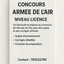 Concours Armée de l'Air