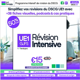 Révision UE1 GJFS (38 Fiches + Cas pratiques)