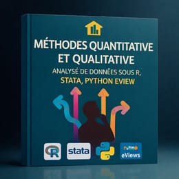 Méthodes quantitatives et qualitatives : Analyse de données sous R, STATA PYTHON et EVIEW