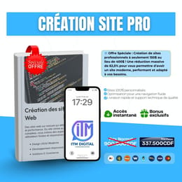 Création site pro personnalisé