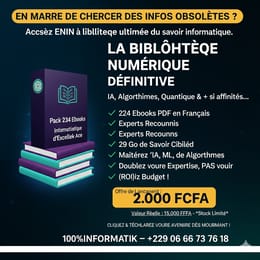 Pack 234 Ebooks Informatique - Apprenez Tout en Un Seul Ensemble