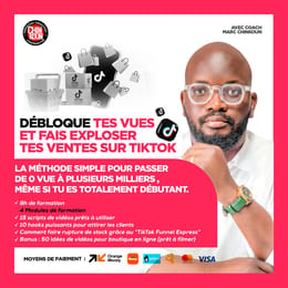 APPREND A VENDRE 10 FOIS PLUS SUR TIKTOK  EN 31 JOURS