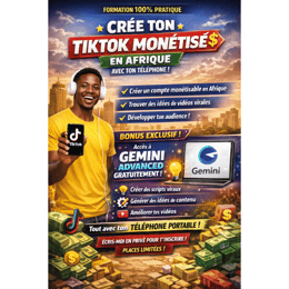 🎬 Formation sur comment créer un compte TikTok monétiser
