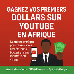 “Gagnez vos premiers dollars sur YouTube en Afrique sans montrer votre visage 💰📲”