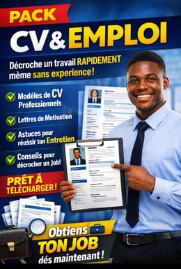 Pack CV et EMPLOIE professionel pour decrocher un emploie