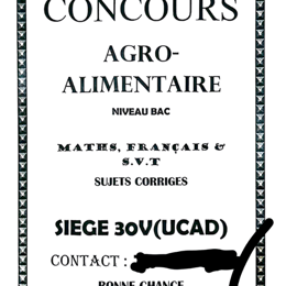 BTS INDUSTRIE AGRO-ALIMENTAIRE BAC