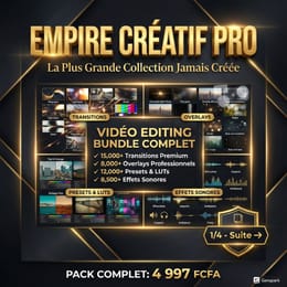 EMPIRE CRÉATIF PRO 2024 - 1 Million d'Assets Graphiques & Vidéo Pour Dominer Votre Marché