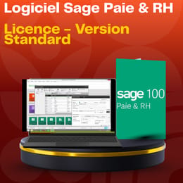 Logiciel Sage Paie & RH -  (Licence - Version Standard)
