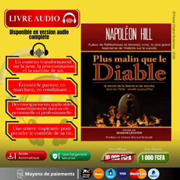 Livre Audio ''Plus Malin Que Le Diable'' de Napoléon HILL