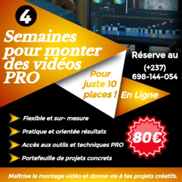 FORMATION MONTAGE VIDÉO PRO