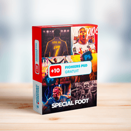 Pack Gratuit – +10 Fichiers PSD SPECIAL FOOTBALL