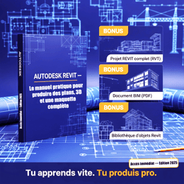 AUTODESK REVIT-Le manuel pratique pour produire des plans, 3D et une maquette complète