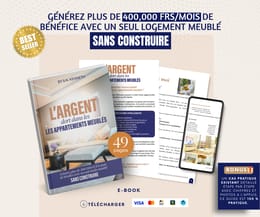 L'ARGENT DORT DANS LES APPARTEMENTS MEUBLES (Guide 100 % pratique )