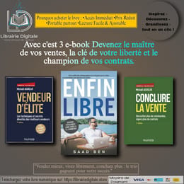 Pack COMBO ( 3 e-book ) : Vente & Liberté