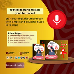 10-Step Blueprint for a Faceless YouTube Channel – Launch Live Today