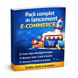 Pack complet de lancement e-commerce