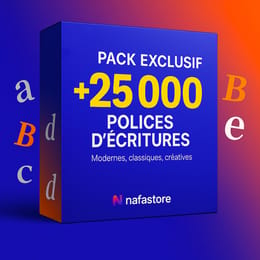 Pack Exclusif – 25 000 Polices d’Écriture Professionnelles