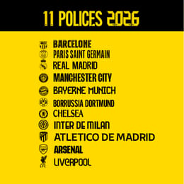 11 Polices Pro Football