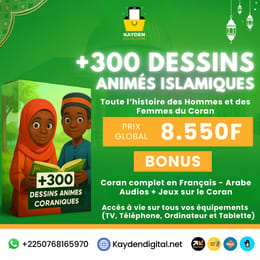 +300 DESSINS ANIMÉS ISLAMIQUES - APPRENTISSAGE LUDIQUE POUR ENFANTS