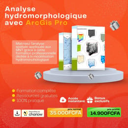 CARTOGRAPHIE AVEC ARCGIS PRO NIVEAU 3 : MODÉLISATION HYDROMORPHOLOGIQUE